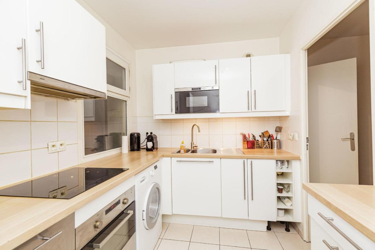 Bright 68 M2 Apartment Near The Stade De France Обервил Екстериор снимка
